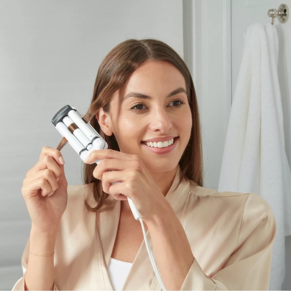 TravelSmart By Conair Petite Ceramic Dual Voltage Travel Hair Waver NEW - Picture 3 of 12